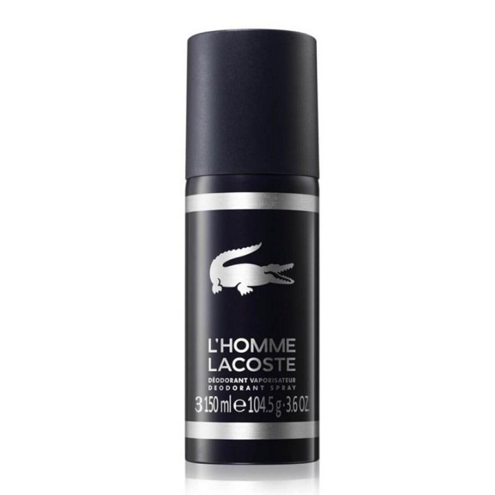 Lacoste Lhomme Deo Spray 150 ml i gruppen SKÖNHET & HÄLSA / Doft & Parfym / Deodorant / Deo för honom hos TP E-commerce Nordic AB (A11579)