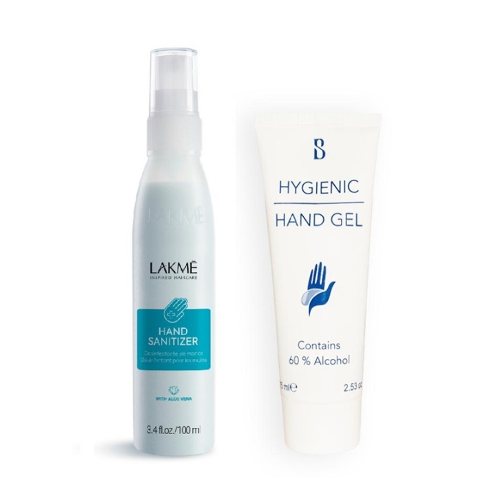 Cleansing Hand Gel With Alcohol 2-pack Handsprit Mix 100ml + 75ml i gruppen SKÖNHET & HÄLSA / Hälsovård / Handdesinfektion hos TP E-commerce Nordic AB (A11584)