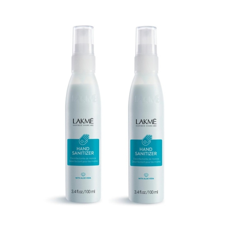 2-pack Lakmé Hand Sanitizer With Aloe Vera 100ml i gruppen SKÖNHET & HÄLSA / Hälsovård / Handdesinfektion hos TP E-commerce Nordic AB (A11585)