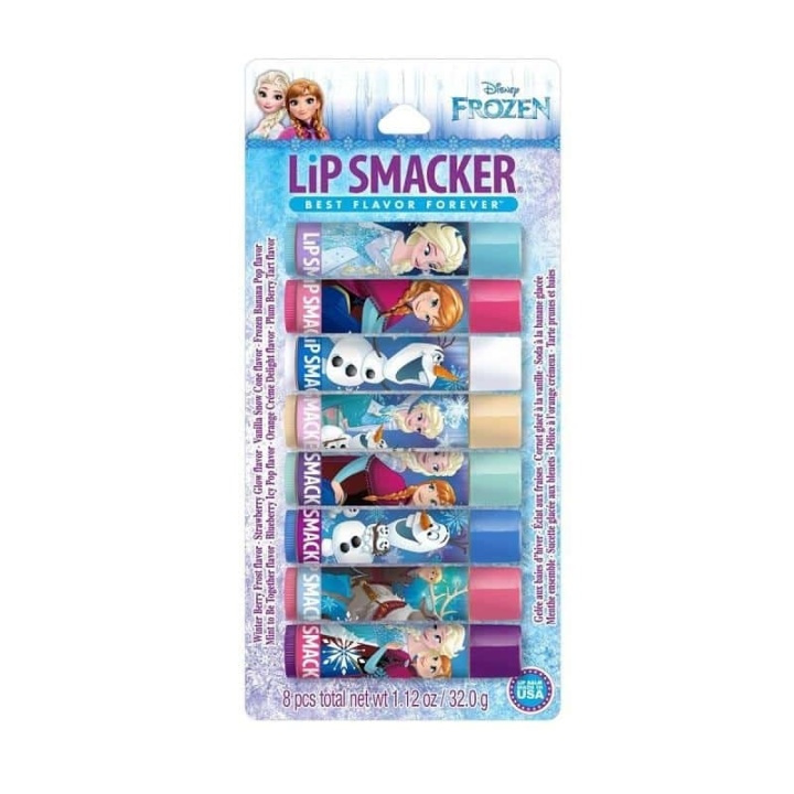 Lip Smacker Frozen Party Pack 8pcs i gruppen SKÖNHET & HÄLSA / Makeup / Läppar / Läppbalsam hos TP E-commerce Nordic AB (A11617)