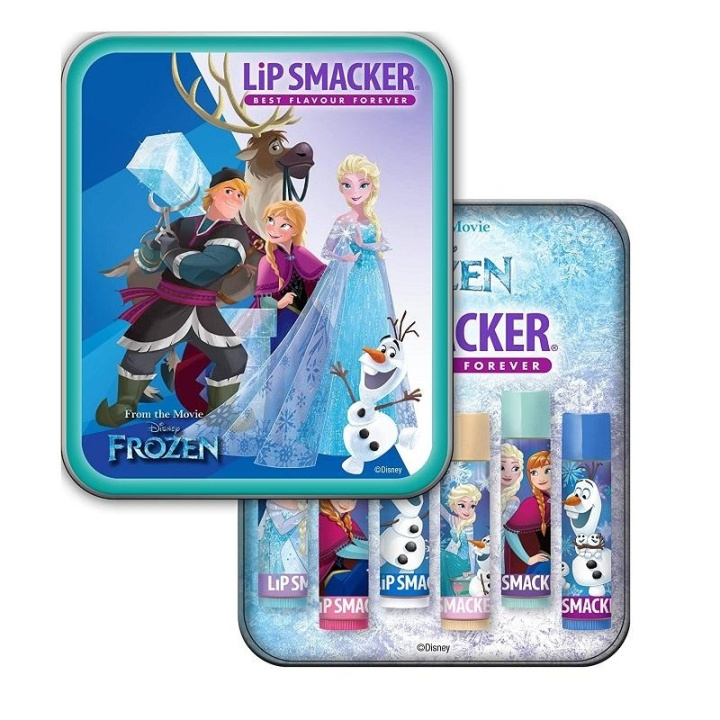 Lip Smacker Frozen Tinbox 6pcs i gruppen SKÖNHET & HÄLSA / Makeup / Läppar / Läppbalsam hos TP E-commerce Nordic AB (A11618)