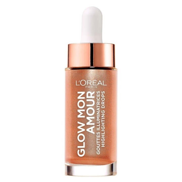 Loreal Glow Mon Amour Highlighting Drops - 02 Loving Peach i gruppen SKÖNHET & HÄLSA / Makeup / Basmakeup / Contour/Highlight hos TP E-commerce Nordic AB (A11640)