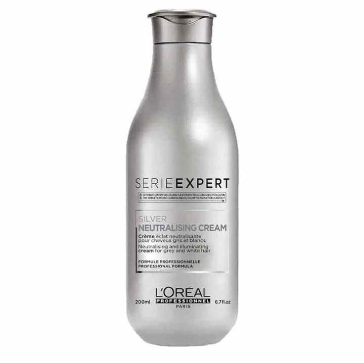 L\'Oreal LOréal Serie Expert Silver Neutralising Cream Conditioner 200ml i gruppen SKÖNHET & HÄLSA / Hår & Styling / Hårvårdsprodukter / Hårfärg / Silverbalsam hos TP E-commerce Nordic AB (A11682)