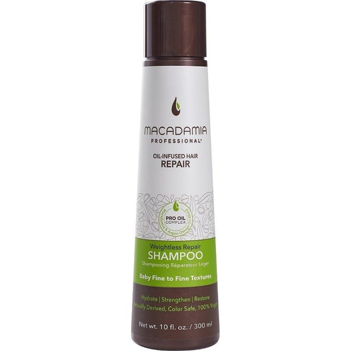 Macadamia Natural Oil Macadamia Weightless Repair Shampoo 300ml i gruppen SKÖNHET & HÄLSA / Hår & Styling / Hårvårdsprodukter / Schampo hos TP E-commerce Nordic AB (A11731)