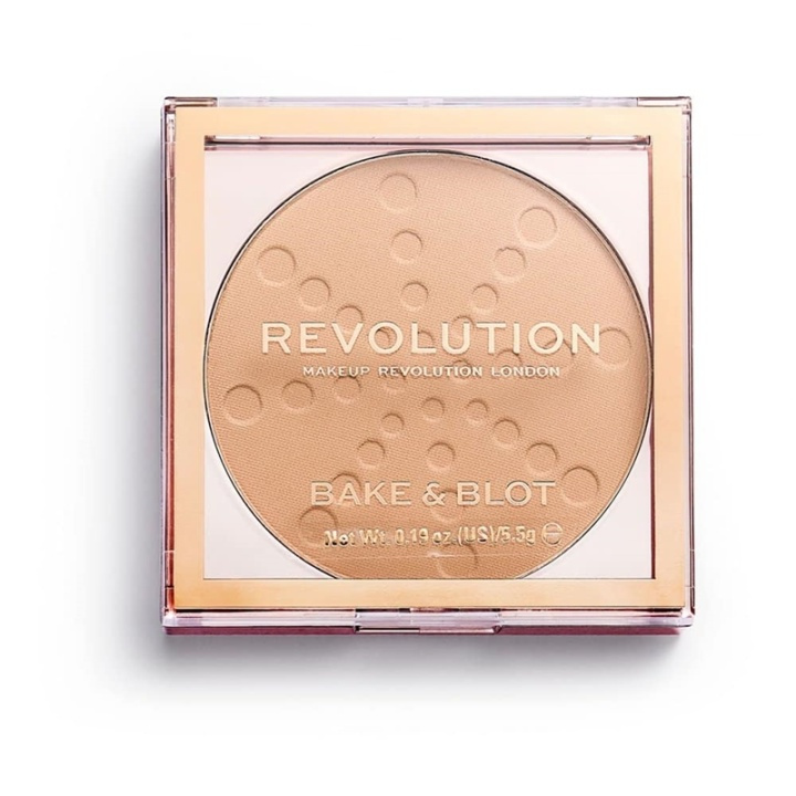 Makeup Revolution Bake & Blot - Beige i gruppen SKÖNHET & HÄLSA / Makeup / Basmakeup / Puder hos TP E-commerce Nordic AB (A11732)