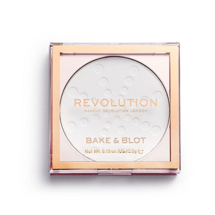 Makeup Revolution Bake & Blot - White i gruppen SKÖNHET & HÄLSA / Makeup / Basmakeup / Puder hos TP E-commerce Nordic AB (A11734)
