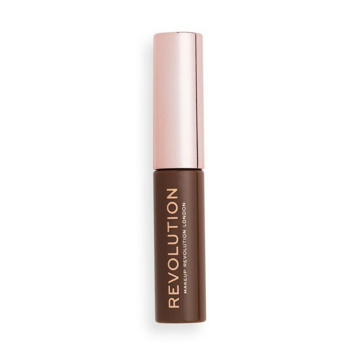 Makeup Revolution Brow Gel - Ash Brown i gruppen SKÖNHET & HÄLSA / Makeup / Ögon & Ögonbryn / Ögonbrynsgel hos TP E-commerce Nordic AB (A11746)