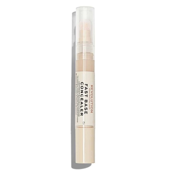 Makeup Revolution Fast Base Concealer C3 i gruppen SKÖNHET & HÄLSA / Makeup / Basmakeup / Concealer hos TP E-commerce Nordic AB (A11824)