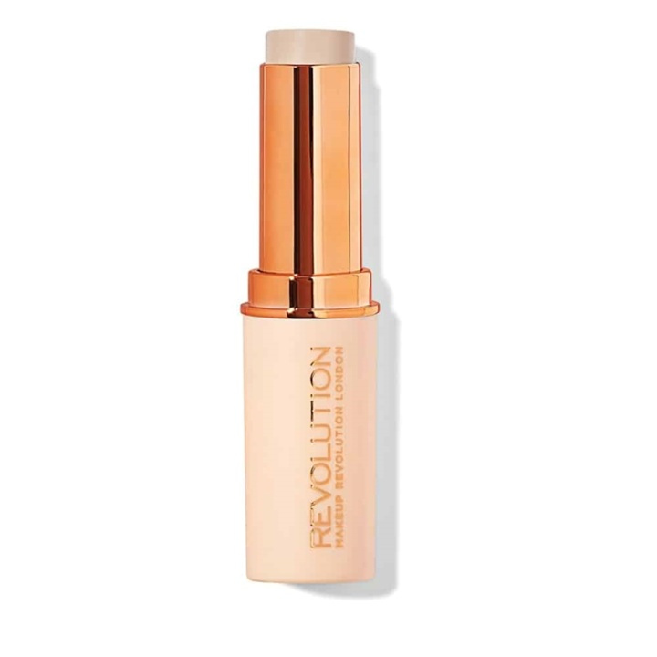 Makeup Revolution Fast Base Stick Foundation F1 i gruppen SKÖNHET & HÄLSA / Makeup / Basmakeup / Foundation hos TP E-commerce Nordic AB (A11830)