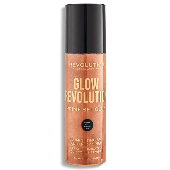 Makeup Revolution Glow Revolution - Timeless Bronze 200ml i gruppen SKÖNHET & HÄLSA / Makeup / Basmakeup / Setting Spray hos TP E-commerce Nordic AB (A11855)