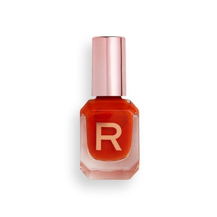 Makeup Revolution High Gloss Nail Polish 10ml - Mango i gruppen SKÖNHET & HÄLSA / Manikyr/Pedikyr / Nagellack hos TP E-commerce Nordic AB (A11882)