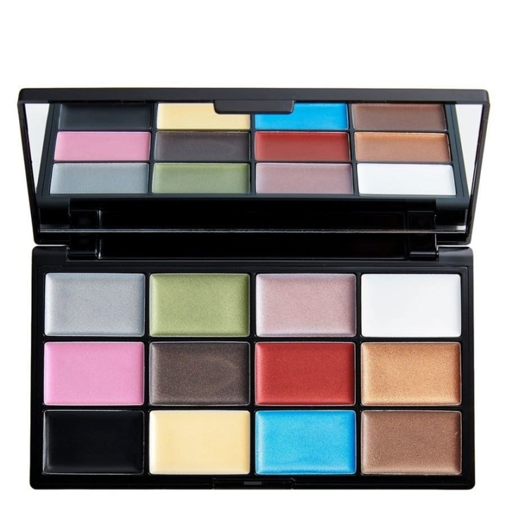 Makeup Revolution I Heart Revolution One True Love Glitter Palette i gruppen SKÖNHET & HÄLSA / Makeup / Ögon & Ögonbryn / Ögonskuggor hos TP E-commerce Nordic AB (A11938)