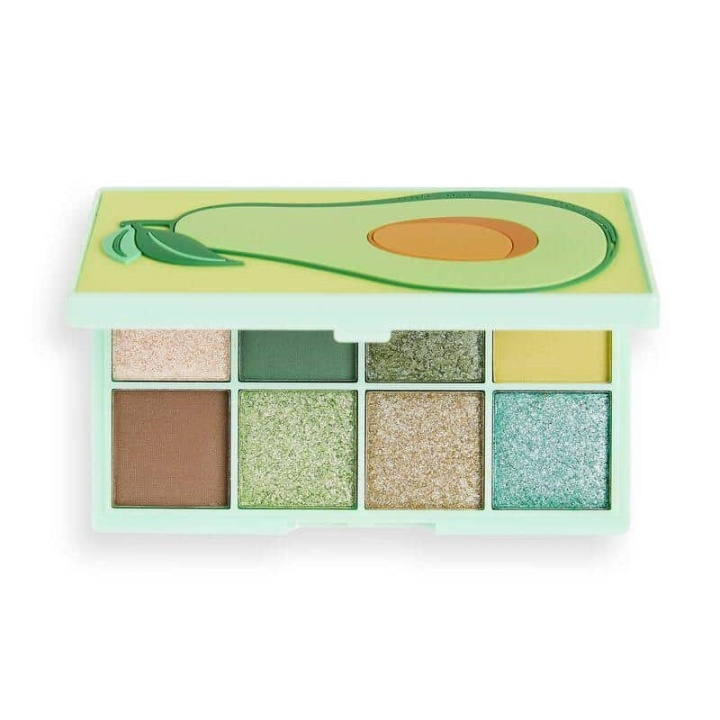 Makeup Revolution I Heart Revolution Palette - Tasty Avocado Mini i gruppen SKÖNHET & HÄLSA / Makeup / Ögon & Ögonbryn / Ögonskuggor hos TP E-commerce Nordic AB (A11941)