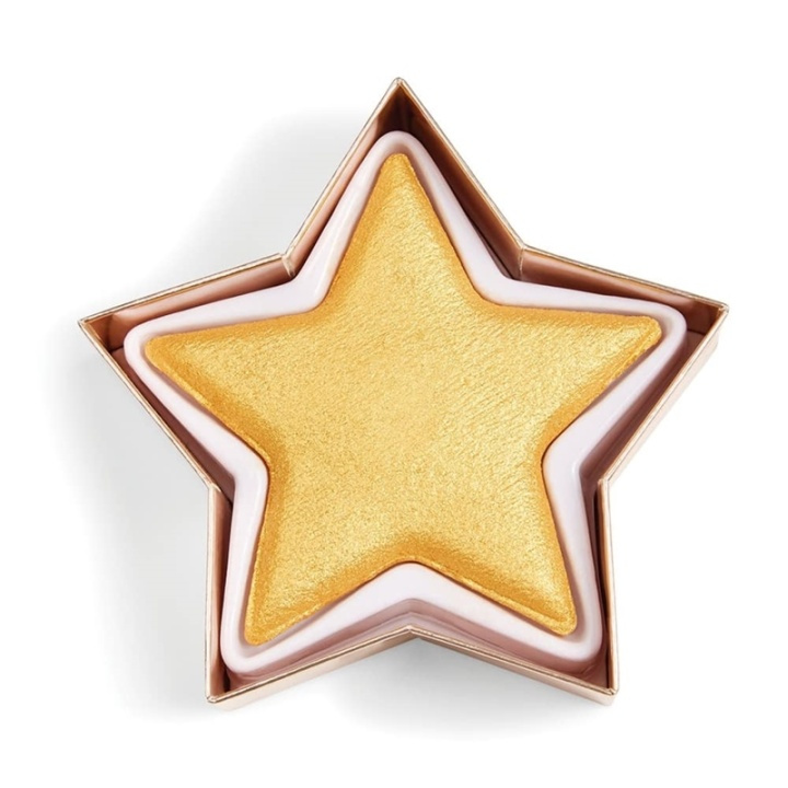 Makeup Revolution I Heart Revolution Star of the Show Highlighter Gold Star i gruppen SKÖNHET & HÄLSA / Makeup / Basmakeup / Contour/Highlight hos TP E-commerce Nordic AB (A11952)