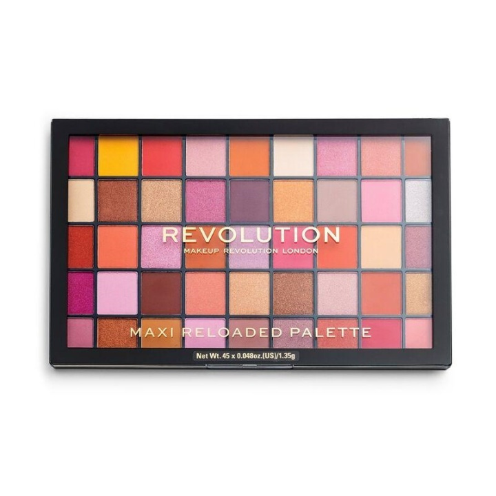 Makeup Revolution Maxi Reloaded Eyeshadow Palette - Big Big Love i gruppen SKÖNHET & HÄLSA / Makeup / Ögon & Ögonbryn / Ögonskuggor hos TP E-commerce Nordic AB (A11971)