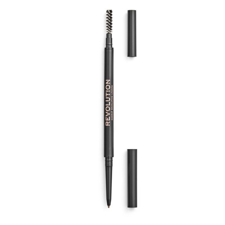 Makeup Revolution Precise Brow Pencil - Light Brown i gruppen SKÖNHET & HÄLSA / Makeup / Ögon & Ögonbryn / Ögonbrynspenna hos TP E-commerce Nordic AB (A11989)