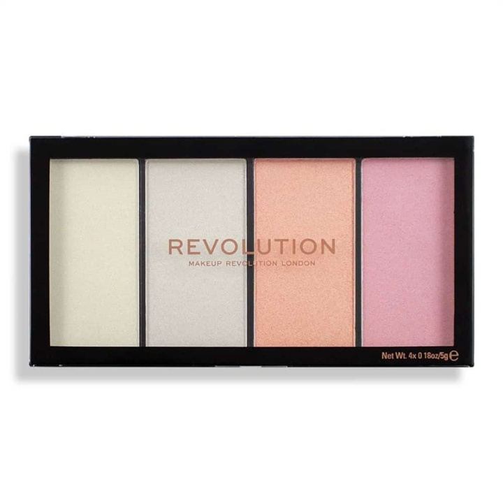 Makeup Revolution Re-Loaded Lustre Lights Cool i gruppen SKÖNHET & HÄLSA / Makeup / Basmakeup / Contour/Highlight hos TP E-commerce Nordic AB (A11994)