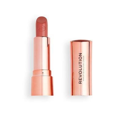 Makeup Revolution Satin Kiss Lipstick - Icon i gruppen SKÖNHET & HÄLSA / Makeup / Läppar / Läppstift hos TP E-commerce Nordic AB (A12018)