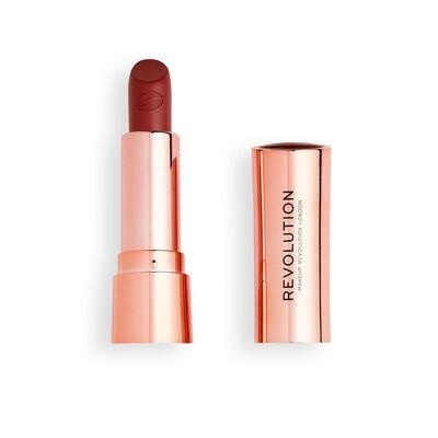 Makeup Revolution Satin Kiss Lipstick - Rose i gruppen SKÖNHET & HÄLSA / Makeup / Läppar / Läppstift hos TP E-commerce Nordic AB (A12019)