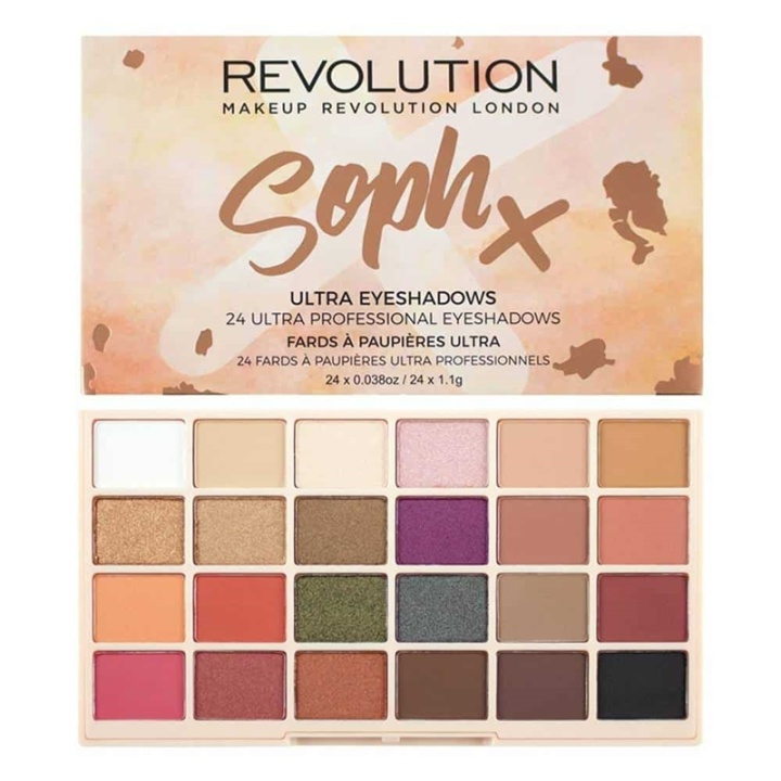 Makeup Revolution Soph Eyeshadow Palette i gruppen SKÖNHET & HÄLSA / Makeup / Ögon & Ögonbryn / Ögonskuggor hos TP E-commerce Nordic AB (A12027)