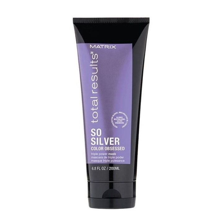 Matrix Total Results Color Obsessed So Silver Mask 200ml i gruppen SKÖNHET & HÄLSA / Hår & Styling / Hårvårdsprodukter / Hårinpackning hos TP E-commerce Nordic AB (A12066)