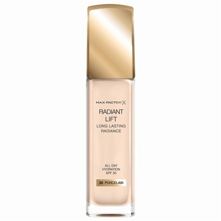 Max Factor Radiant Lift Foundation 30ml - 30 Porcelain i gruppen SKÖNHET & HÄLSA / Makeup / Basmakeup / Foundation hos TP E-commerce Nordic AB (A12107)