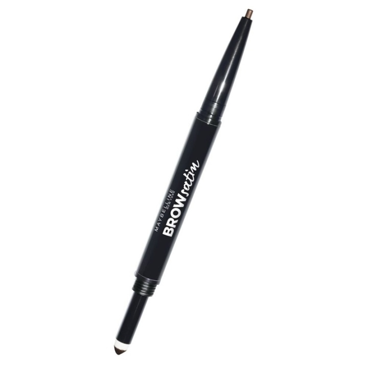 Maybelline Brow Satin Duo Pencil - Brunette i gruppen SKÖNHET & HÄLSA / Makeup / Ögon & Ögonbryn / Ögonbrynspenna hos TP E-commerce Nordic AB (A12120)