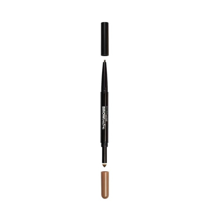 Maybelline Brow Satin Duo Pencil Dark Blond i gruppen SKÖNHET & HÄLSA / Makeup / Ögon & Ögonbryn / Ögonbrynspenna hos TP E-commerce Nordic AB (A12121)