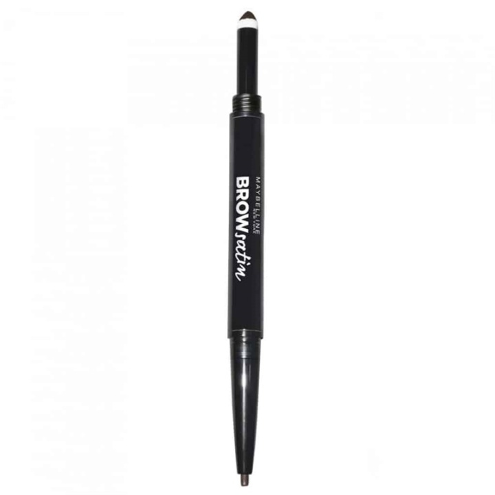 Maybelline Brow Satin Duo Pencil Dark Brown i gruppen SKÖNHET & HÄLSA / Makeup / Ögon & Ögonbryn / Ögonbrynspenna hos TP E-commerce Nordic AB (A12122)