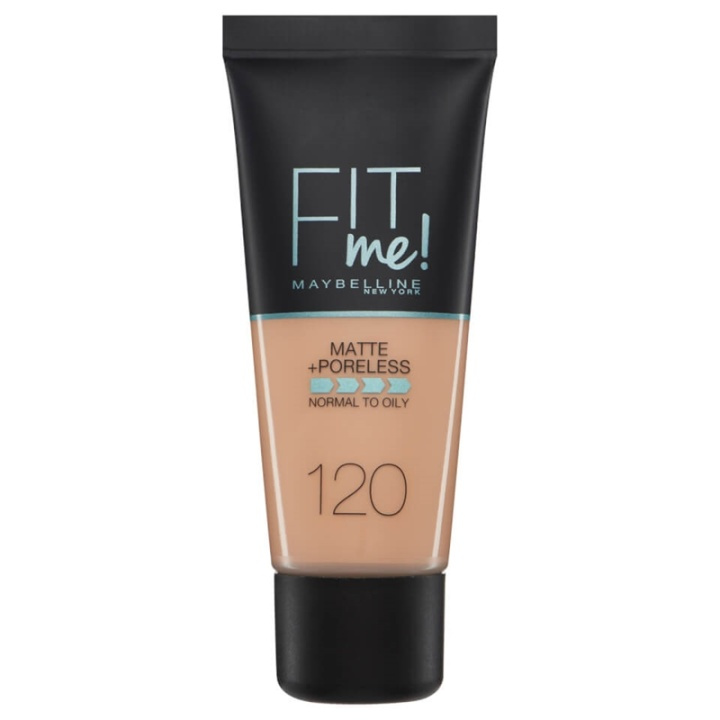 Maybelline Fit Me Matte + Poreless Foundation- 120 Classic Ivory i gruppen SKÖNHET & HÄLSA / Makeup / Basmakeup / Foundation hos TP E-commerce Nordic AB (A12137)