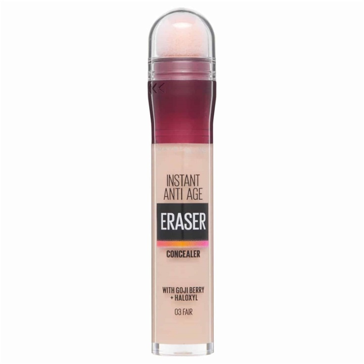 Maybelline Instant Anti Age Eraser Concealer - 03 Fair i gruppen SKÖNHET & HÄLSA / Makeup / Basmakeup / Concealer hos TP E-commerce Nordic AB (A12141)