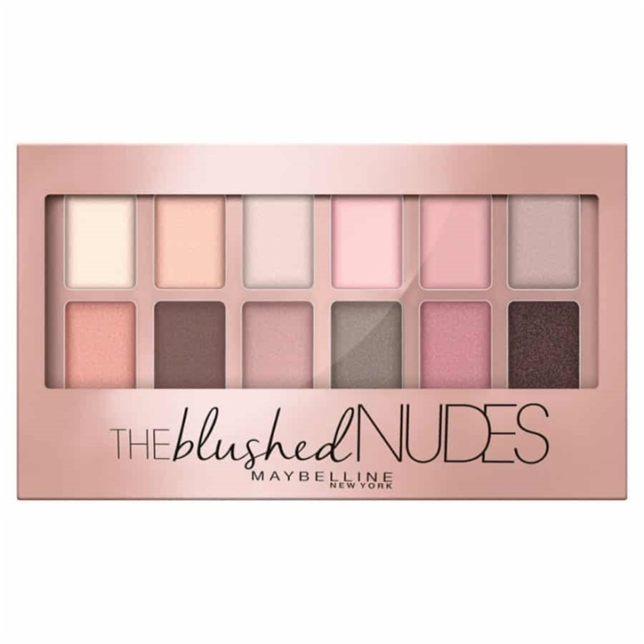 Maybelline The Blushed Nudes Eyeshadow Palette 9.6g i gruppen SKÖNHET & HÄLSA / Makeup / Ögon & Ögonbryn / Ögonskuggor hos TP E-commerce Nordic AB (A12152)