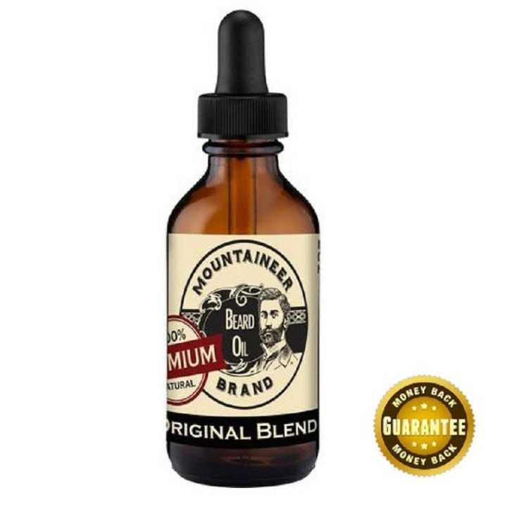 Mountaineer Brand Premium Original Blend Beard Oil 60ml i gruppen SKÖNHET & HÄLSA / Hår & Styling / Skäggvård / Skäggolja hos TP E-commerce Nordic AB (A12306)