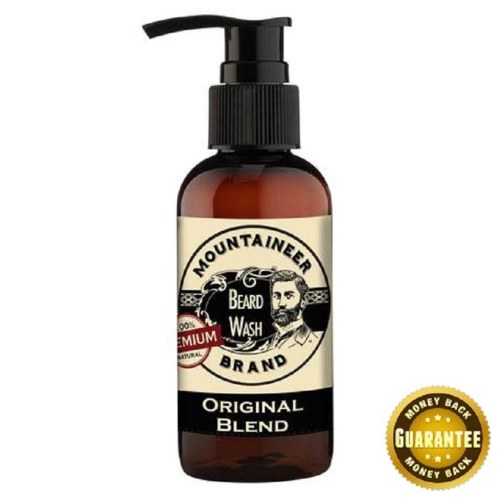 Mountaineer Brand Premium Original Blend Beard Wash 120ml i gruppen SKÖNHET & HÄLSA / Hår & Styling / Skäggvård / Skäggolja hos TP E-commerce Nordic AB (A12307)