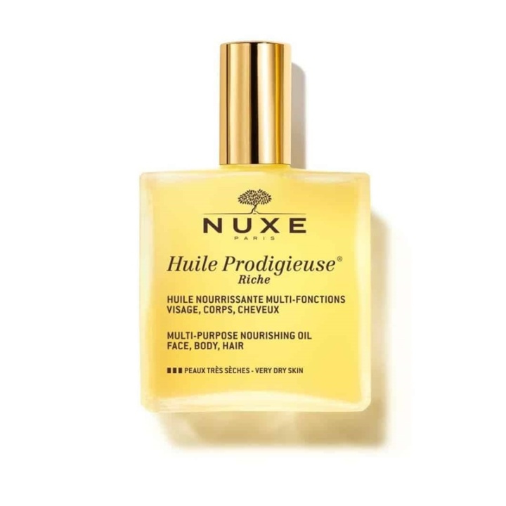 Nuxe Huile Prodigieuse Riche Multi-Purpose Nourishing Oil 100ml i gruppen SKÖNHET & HÄLSA / Hår & Styling / Hårvårdsprodukter / Hårolja hos TP E-commerce Nordic AB (A12326)