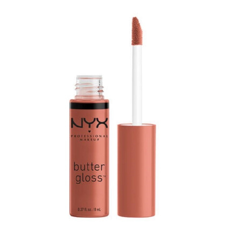 NYX PROF. MAKEUP Butter Lip Gloss - Bit of Honey i gruppen SKÖNHET & HÄLSA / Makeup / Läppar / Läppglans & Plumper hos TP E-commerce Nordic AB (A12390)