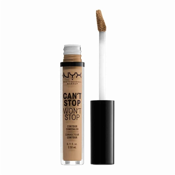 NYX PROF. MAKEUP Can\'t Stop Won\'t Stop Contour Concealer - Caramel i gruppen SKÖNHET & HÄLSA / Makeup / Basmakeup / Concealer hos TP E-commerce Nordic AB (A12408)