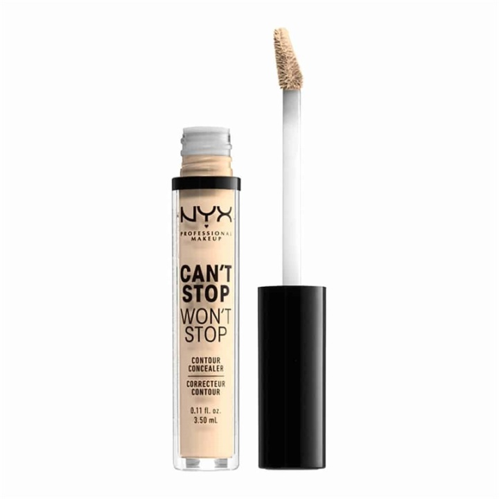 NYX PROF. MAKEUP Can\'t Stop Won\'t Stop Contour Concealer - Pale i gruppen SKÖNHET & HÄLSA / Makeup / Basmakeup / Concealer hos TP E-commerce Nordic AB (A12410)