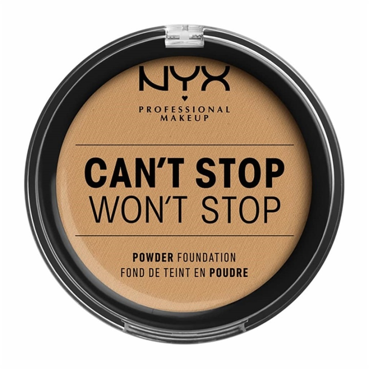 NYX PROF. MAKEUP Cant Stop Wont Stop Powder Foundation - Beige i gruppen SKÖNHET & HÄLSA / Makeup / Basmakeup / Foundation hos TP E-commerce Nordic AB (A12430)