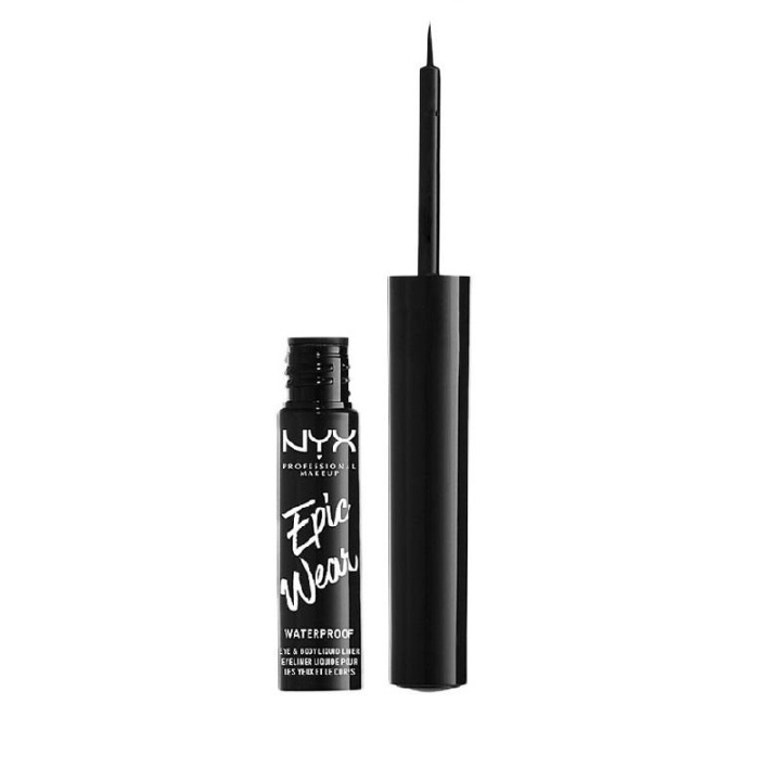 NYX PROF. MAKEUP Epic Wear Liquid Liner - Black i gruppen SKÖNHET & HÄLSA / Makeup / Ögon & Ögonbryn / Eyeliner / Kajal hos TP E-commerce Nordic AB (A12445)
