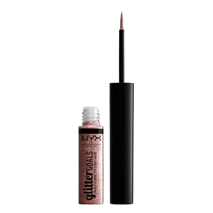 NYX PROF. MAKEUP Glitter Goals Liquid Eyeliner - Crystal Ball i gruppen SKÖNHET & HÄLSA / Makeup / Ögon & Ögonbryn / Eyeliner / Kajal hos TP E-commerce Nordic AB (A12487)