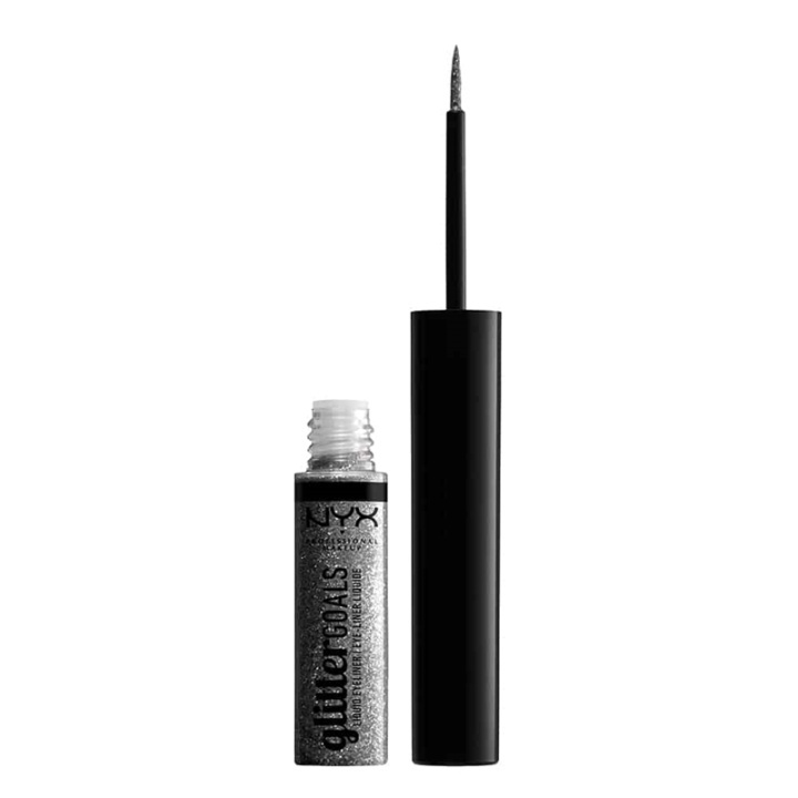 NYX PROF. MAKEUP Glitter Goals Liquid Eyeliner - Diamond Dust i gruppen SKÖNHET & HÄLSA / Makeup / Ögon & Ögonbryn / Eyeliner / Kajal hos TP E-commerce Nordic AB (A12488)