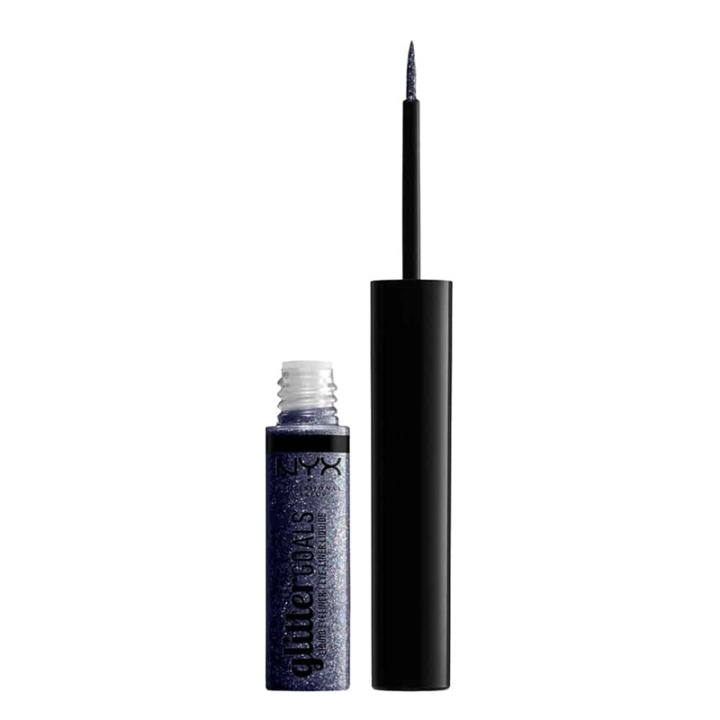 NYX PROF. MAKEUP Glitter Goals Liquid Eyeliner - Stage Trooper i gruppen SKÖNHET & HÄLSA / Makeup / Ögon & Ögonbryn / Eyeliner / Kajal hos TP E-commerce Nordic AB (A12490)