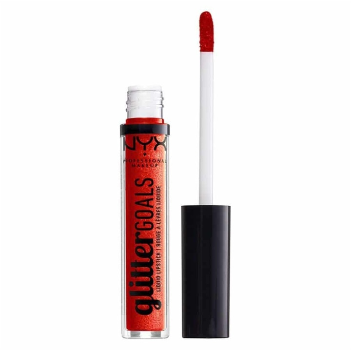 NYX PROF. MAKEUP Glitter Goals Liquid Lipstick - Shimmy i gruppen SKÖNHET & HÄLSA / Makeup / Läppar / Läppstift hos TP E-commerce Nordic AB (A12500)