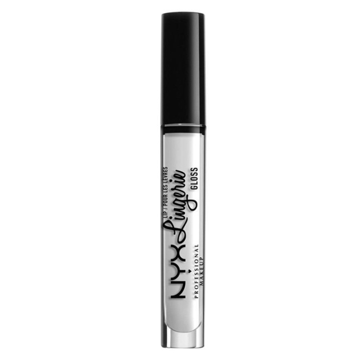 NYX PROF. MAKEUP Lip Lingerie Gloss - Clear i gruppen SKÖNHET & HÄLSA / Makeup / Läppar / Läppglans & Plumper hos TP E-commerce Nordic AB (A12511)