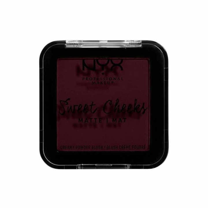 NYX PROF. MAKEUP Sweet Cheeks Creamy Matte Powder Blush - Boom & Bloom i gruppen SKÖNHET & HÄLSA / Makeup / Basmakeup / Rouge / Bronzer hos TP E-commerce Nordic AB (A12576)