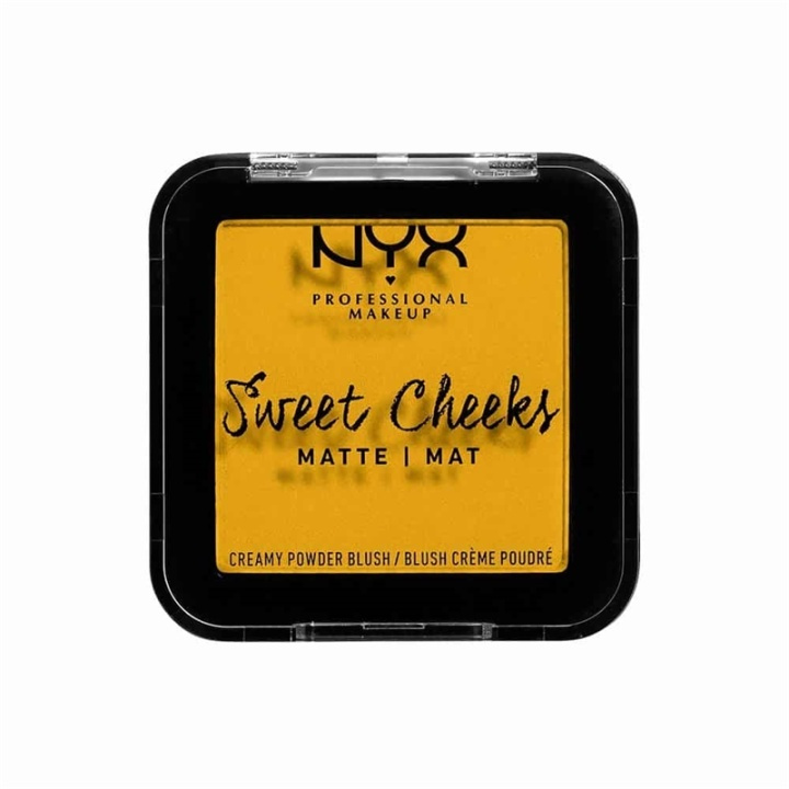 NYX PROF. MAKEUP Sweet Cheeks Creamy Matte Powder Blush - Silence Is Golden i gruppen SKÖNHET & HÄLSA / Makeup / Basmakeup / Rouge / Bronzer hos TP E-commerce Nordic AB (A12583)