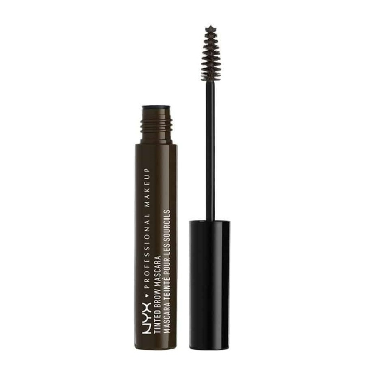 NYX PROF. MAKEUP Tinted Brow Mascara - Black i gruppen SKÖNHET & HÄLSA / Makeup / Ögon & Ögonbryn / Ögonbrynsgel hos TP E-commerce Nordic AB (A12592)