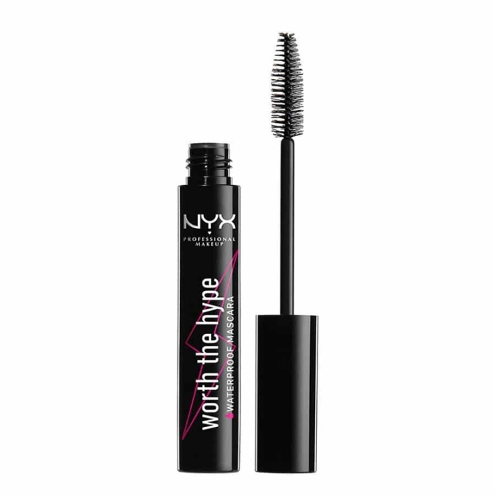 NYX PROF. MAKEUP Worth The Hype Waterproof Mascara i gruppen SKÖNHET & HÄLSA / Makeup / Ögon & Ögonbryn / Mascara hos TP E-commerce Nordic AB (A12601)