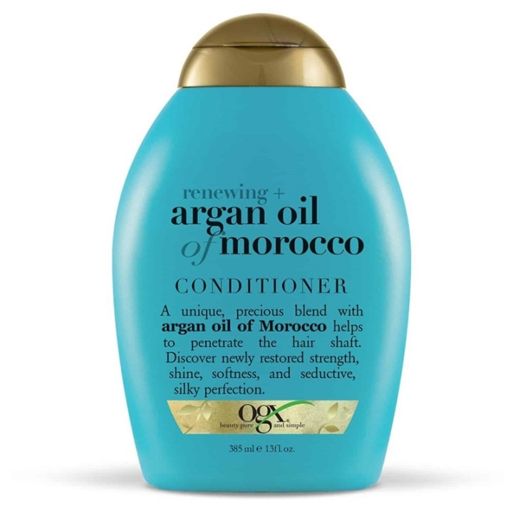 OGX Renewing Argan Oil of Morocco Conditioner 385ml i gruppen SKÖNHET & HÄLSA / Hår & Styling / Hårvårdsprodukter / Balsam hos TP E-commerce Nordic AB (A12607)